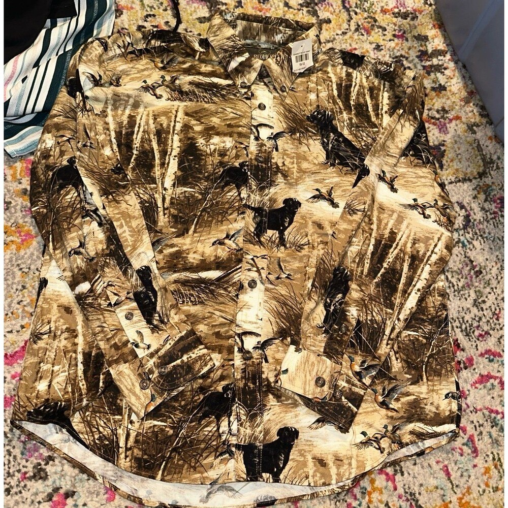 Redhead camo kids shirt